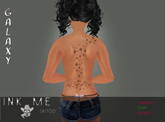 *INK ME* TATTOO "GALAXY" 
