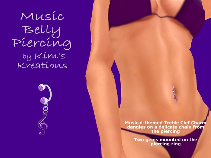 ~KsKs~ Music Belly Piercing
