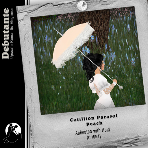 *Deb* Cotillion Parasol (Boxed) Peach