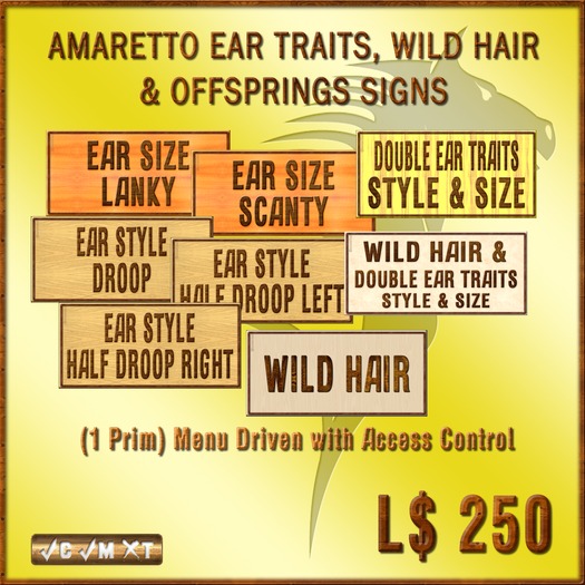 Ear Traits & Wild Hair Signs (Boxed)