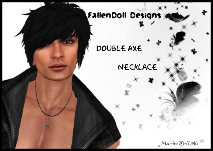 Double Axe Necklace FALLENDOLLS