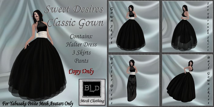 ~BLD~ Sweet Desires - Classic *Petite* Gown