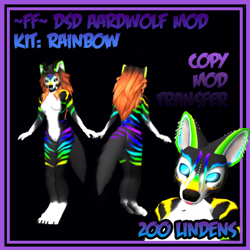 ~FF~ Rainbow Aardwolf Mod