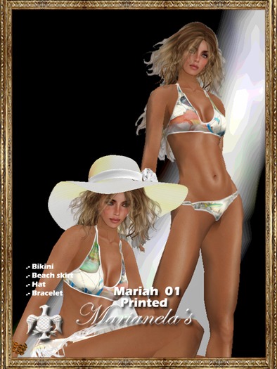 Marianela's MARIAH BIKINI 01 WHITE B