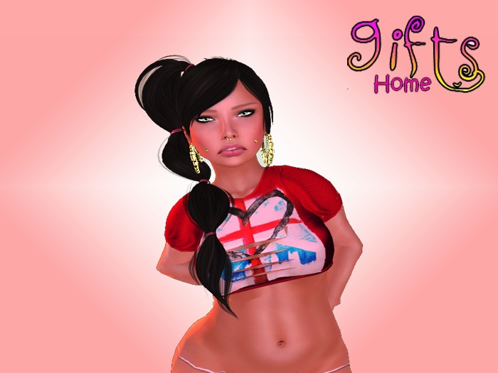 [GIFTS HOME] Lua Shirt Red Lovely