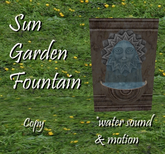 Sun Garden Fountain