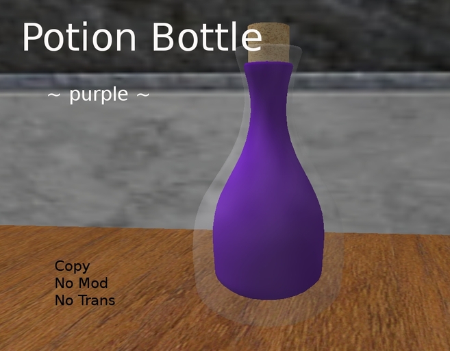 Potion Bottle-purple
