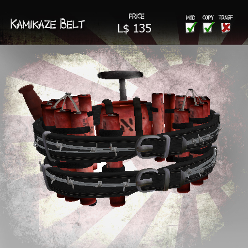 =Void= Kamikaze Combat Belt