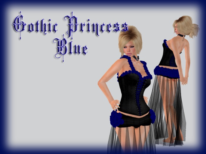 ***Promo***<BD> Gothic Princess - Blue