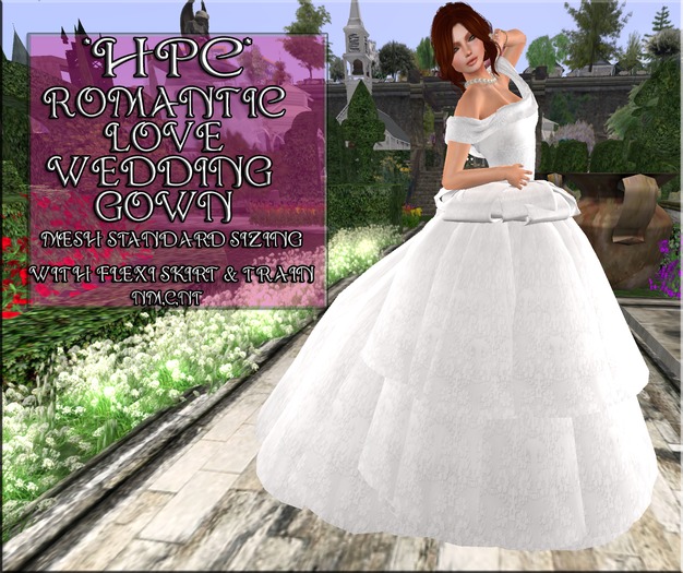 *HPC* Romantic Love Wedding Gown-Boxed