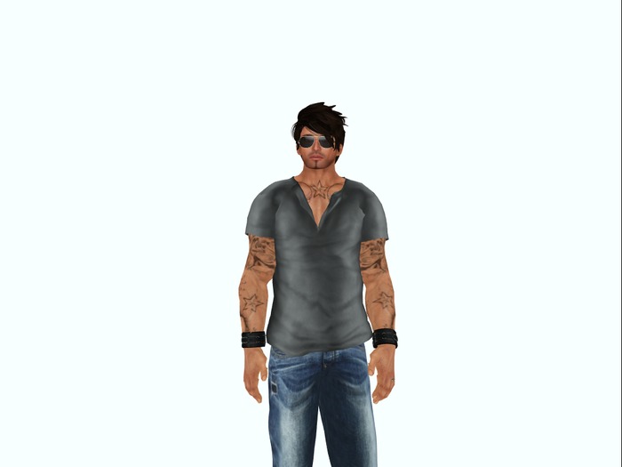 Mesh T Shirt - Grey (Box)