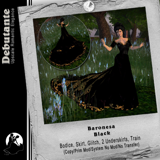 *Deb* Baronesa (BOXED) Black