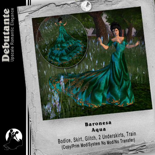*Deb* Baronesa (BOXED) Aqua