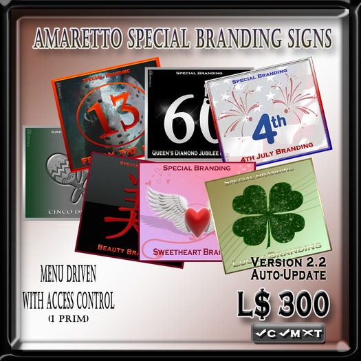 Special Branding Signs 2.2 (Boxed)