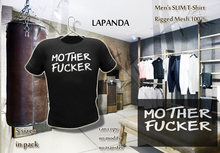 .;[LaPANDA];. MFK [BLACK] Men T-Shirt Mesh