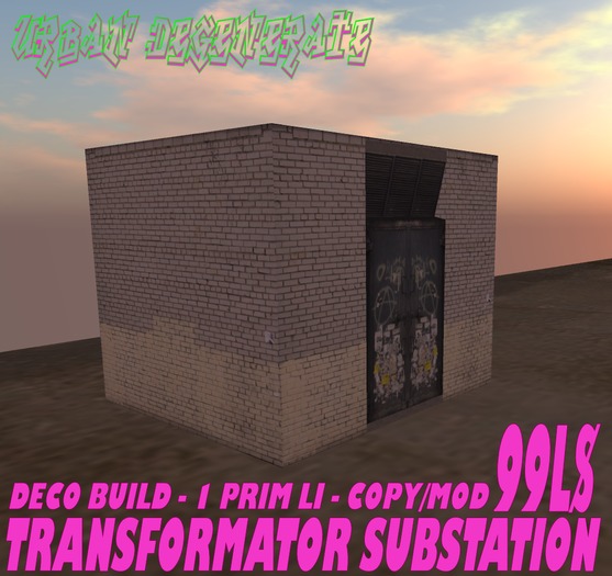 TRANSFORMATOR SUBSTATION RUSSIA T2   - DECO BUILD 1 PRIM