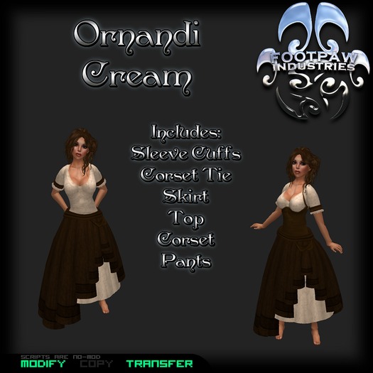 [FPI] Ornandi Outfit Cream - Outfit for females