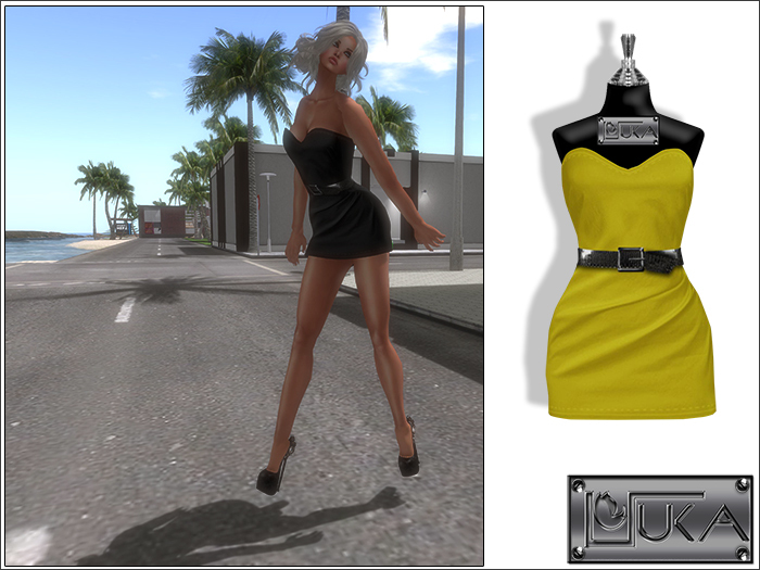 ::::Suki:::: Morea Dress  [yellow]