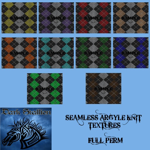 DS-Argyle Knits