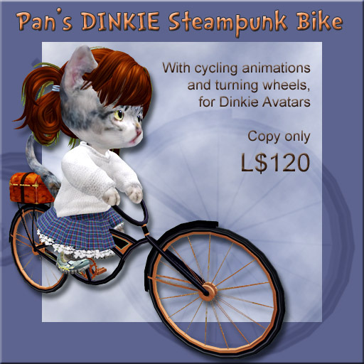 Pan's **DINKIE** Steampunk Bike