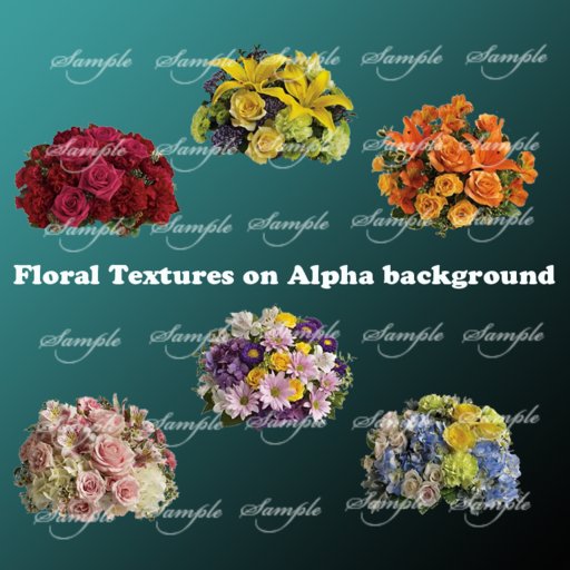Full Perm Flower Bouquets - Set 8