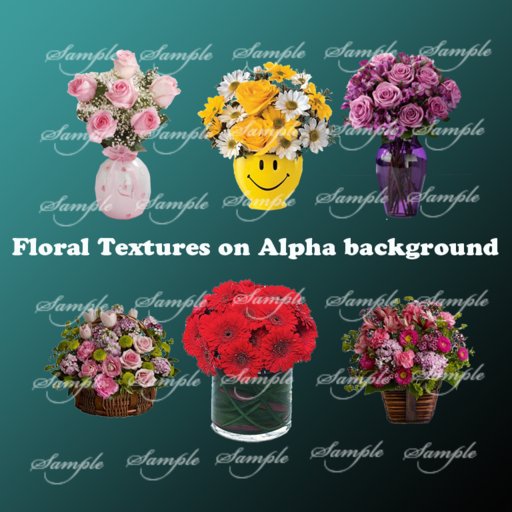 Full Perm Flower Bouquets - Set 6
