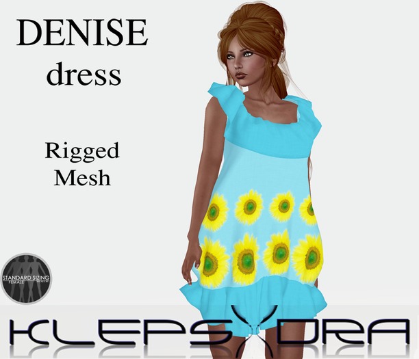 Denise Ruffle Dress - DEMO