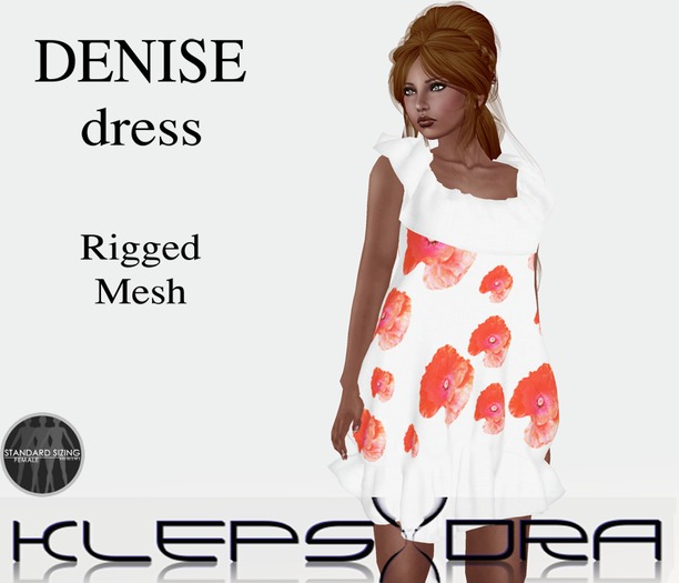 Denise Ruffle Dress - DEMO