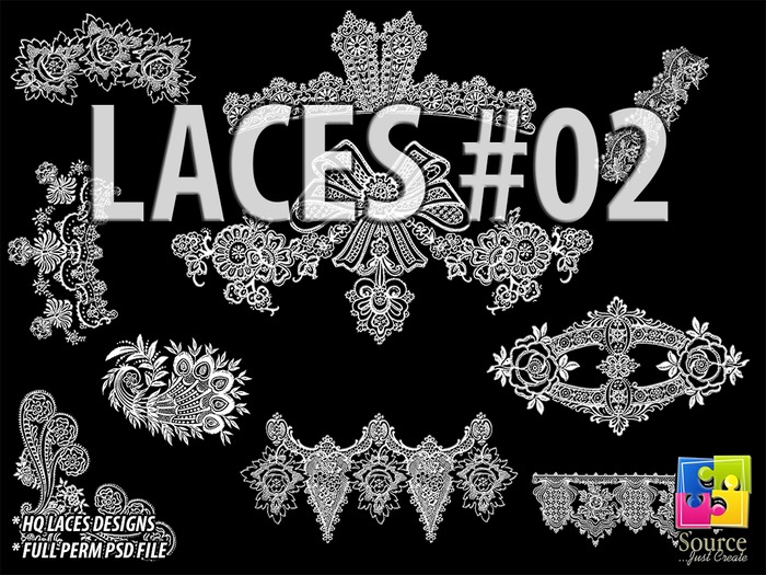 LACE DESIGNS #02 * FULLPERM * PROMO