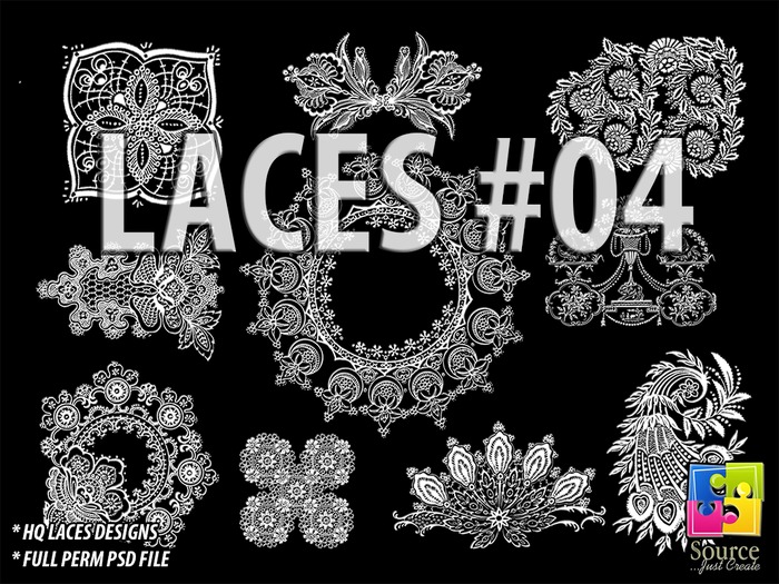 LACE DESIGNS #04 * FULLPERM * PROMO