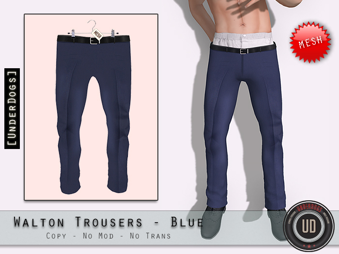 [UD] - Walton Trousers - Blue (Bag)
