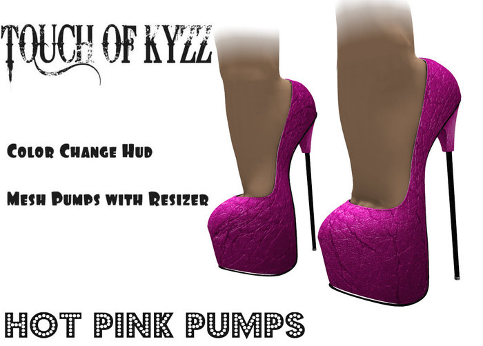 Hot Pink Pumps