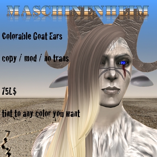 Goat / Satyr / Faun / Furry / Lop Ears (copy/mod)
