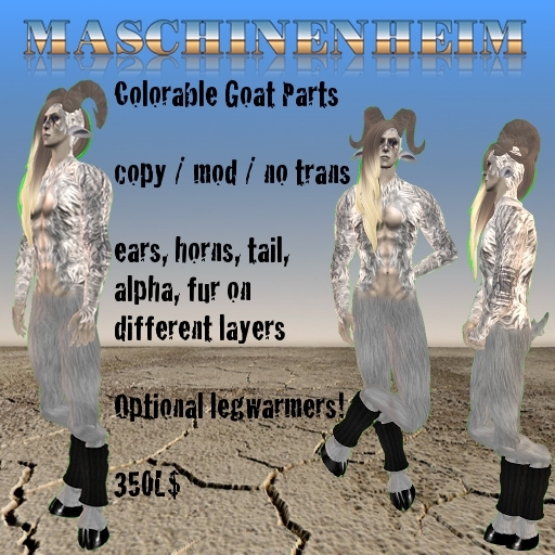 Goat parts colorable (copy/mod)