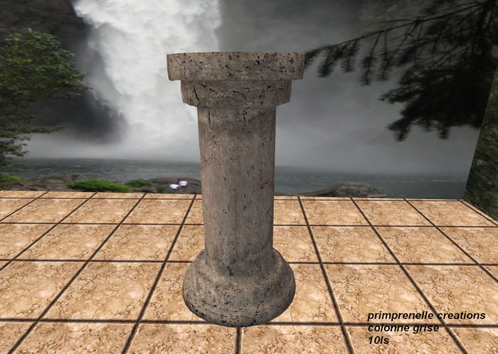 colonne grise