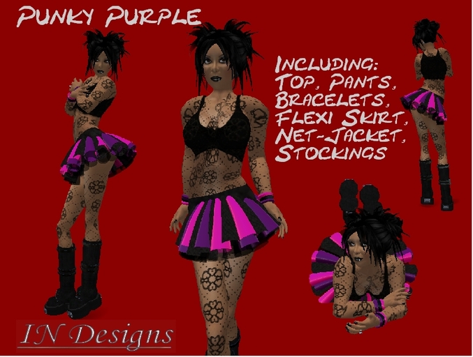 :IN Designs: Punky Purple