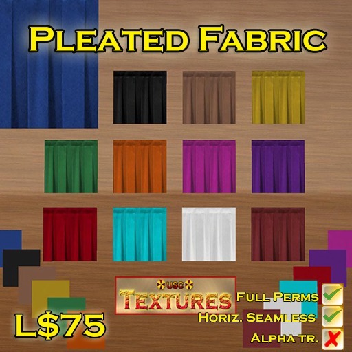 USC Textures - Pleated Fabric 