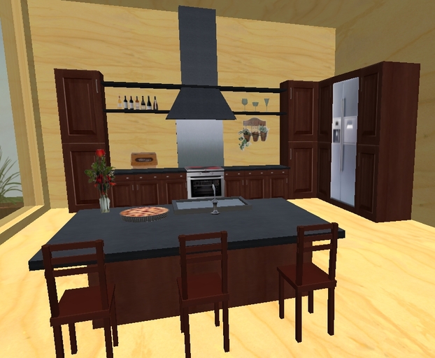 Kitchen Redbrown boxed