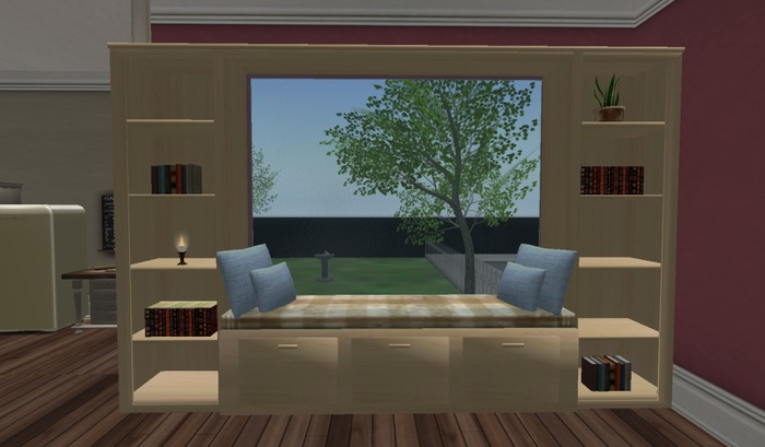 Window Seat w/ Accessories