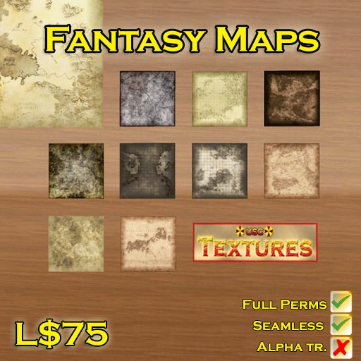 USC Textures - Fantasy Maps 