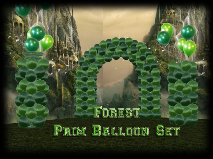 <BD> Forest Balloon Arch