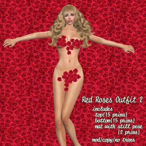 Red Roses Outfit 2
