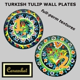 Turkish Tulip wall plates pack (textures)