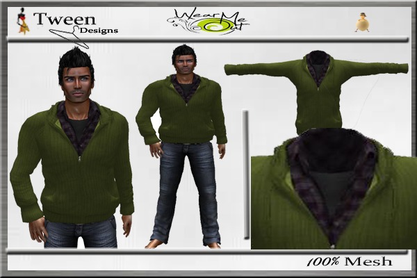 Green Hoodie