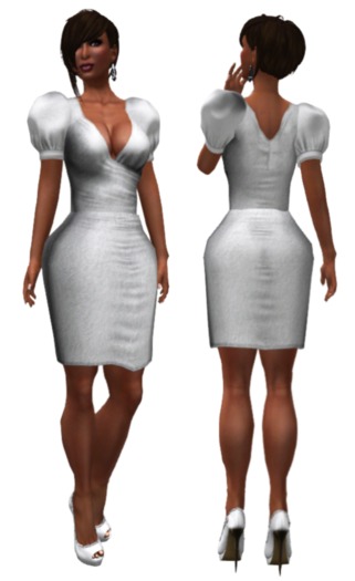 Beautiful Charcoal Dress (no mesh) bagged