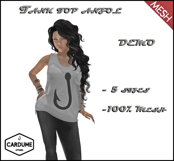 Cardume - Ladies  Tank Top Anzol DEMO