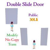 BB Double Slide Door Public Package
