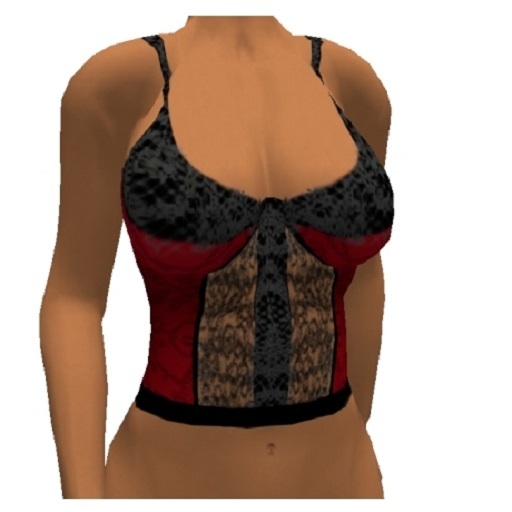 Camisole Lacy Red