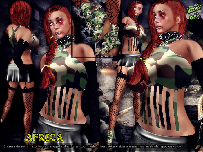 ..::Knockout!..:: AFRICA CAMO MESH