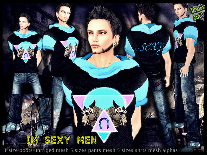 ..::Knockout!..:: im sexy  men mesh